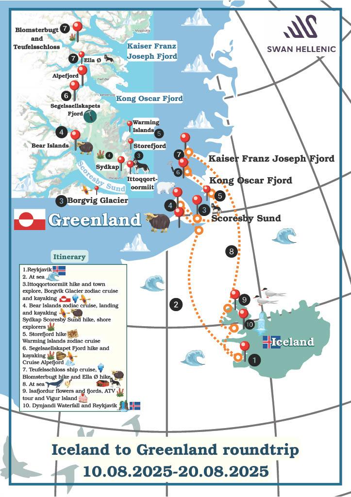 Iceland / E. Greenland